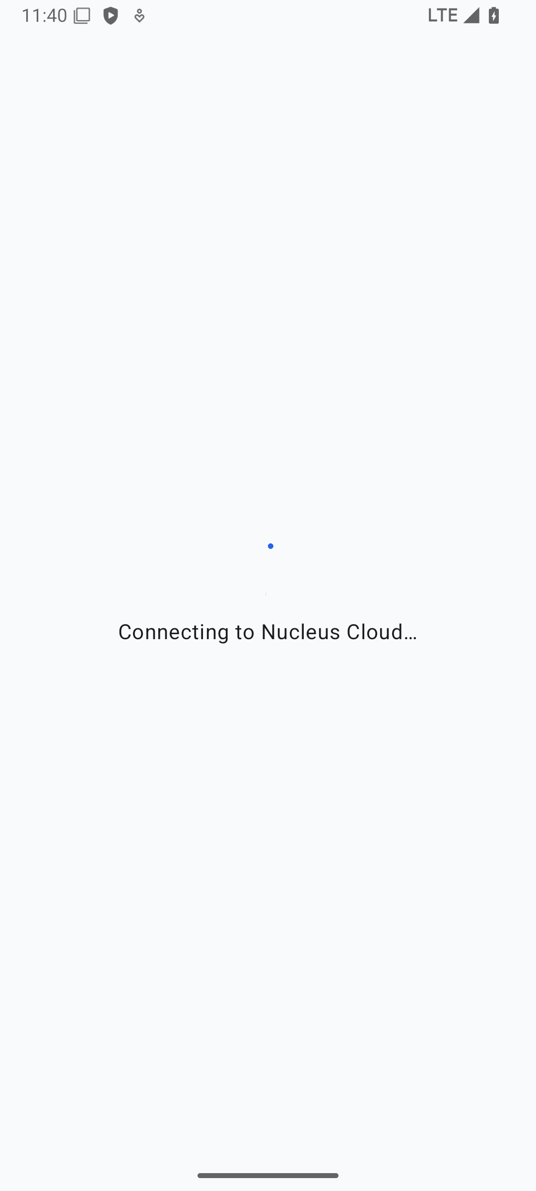 Nucleus dashboard on Android